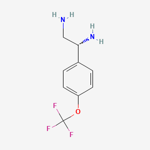 (1R)-1-[4-(Trifluoromethoxy)phenyl]ethane-1,2-diamine