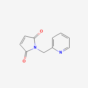 molecular formula C10H8N2O2 B13032446 1-(Pyridin-2-ylmethyl)pyrrole-2,5-dione CAS No. 6331-16-4