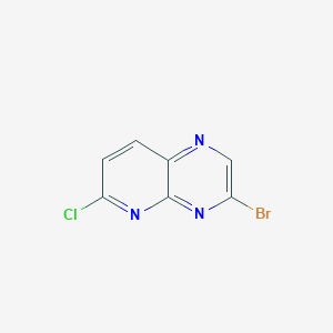 3-Bromo-6-chloropyrido[2,3-b]pyrazine