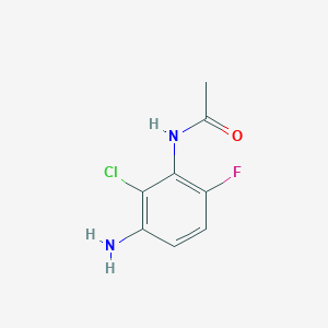 n-(3-Amino-2-chloro-6-fluorophenyl)acetamide