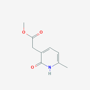 methyl 2-(6-methyl-2-oxo-1H-pyridin-3-yl)acetate