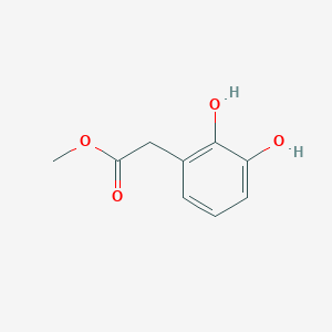 molecular formula C9H10O4 B13032575 Methyl 2-(2,3-dihydroxyphenyl)acetate 