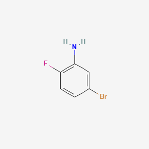 molecular formula C6H5BrFN B1303259 5-溴-2-氟苯胺 CAS No. 2924-09-6