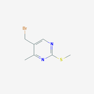 5-(Bromomethyl)-4-methyl-2-(methylthio)pyrimidine