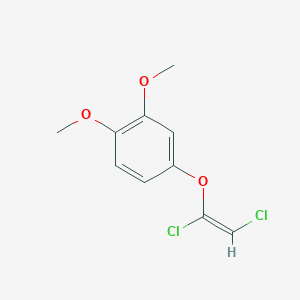 (E)-4-((1,2-Dichlorovinyl)oxy)-1,2-dimethoxybenzene