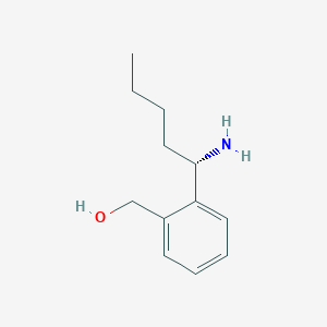 (S)-(2-(1-Aminopentyl)phenyl)methanol