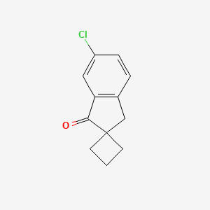 6'-Chlorospiro[cyclobutane-1,2'-inden]-1'(3'H)-one