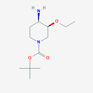 Tert-butyl cis-4-amino-3-ethoxypiperidine-1-carboxylate