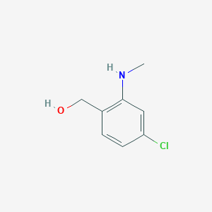 (4-Chloro-2-(methylamino)phenyl)methanol