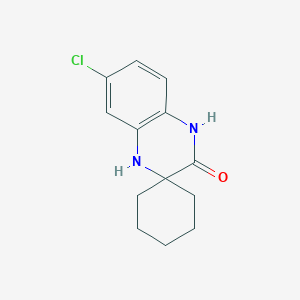 6-Chlorospiro[1,4-dihydroquinoxaline-3,1'-cyclohexane]-2-one