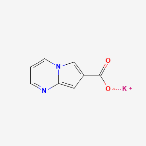 Potassium pyrrolo[1,2-a]pyrimidine-7-carboxylate