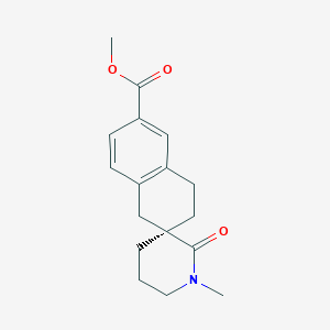 Methyl (S)-1'-methyl-2'-oxo-3,4-dihydro-1H-spiro[naphthalene-2,3'-piperidine]-6-carboxylate