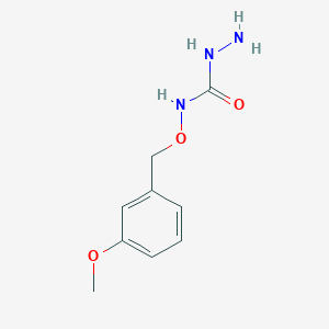 B1303281 N-[(3-methoxybenzyl)oxy]-1-hydrazinecarboxamide CAS No. 885951-49-5