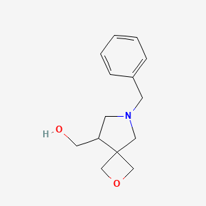 (6-Benzyl-2-oxa-6-azaspiro[3.4]octan-8-YL)methanol