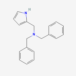 n-Benzyl-1-phenyl-n-(1h-pyrrol-2-ylmethyl)methanamine