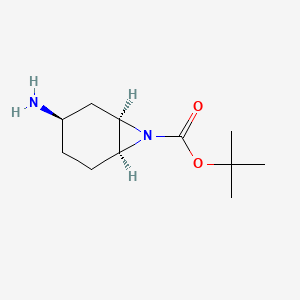 tert-butyl (1R,3R,6S)-3-amino-7-azabicyclo[4.1.0]heptane-7-carboxylate