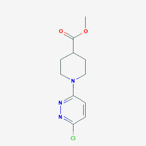 Methyl 1-(6-chloropyridazin-3-yl)piperidine-4-carboxylate