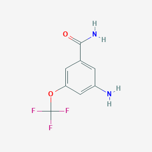 3-Amino-5-(trifluoromethoxy)benzamide