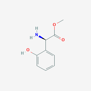 Methyl (2R)-2-amino-2-(2-hydroxyphenyl)acetate