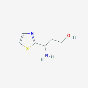 3-Amino-3-(1,3-thiazol-2-yl)propan-1-ol