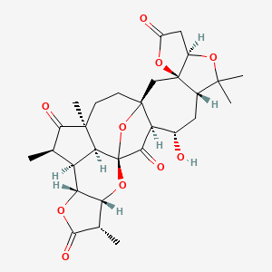 molecular formula C29H36O10 B13033179 HenridilactoneD 