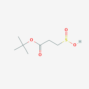 3-(Tert-butoxy)-3-oxopropane-1-sulfinic acid