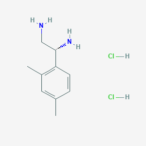 (1R)-1-(2,4-Dimethylphenyl)ethane-1,2-diamine 2hcl