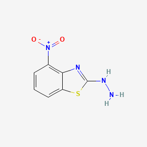 (Z)-2-Hydrazono-4-nitro-2,3-dihydrobenzo[d]thiazole