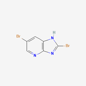 2,6-Dibromo-3H-imidazo[4,5-b]pyridine