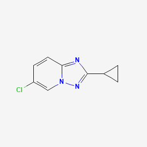 6-Chloro-2-cyclopropyl-[1,2,4]triazolo[1,5-A]pyridine