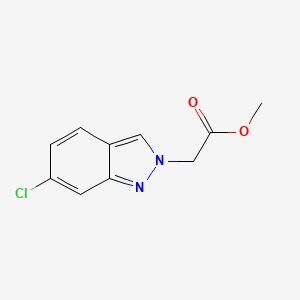 Methyl 2-(6-chloro-2H-indazol-2-YL)acetate