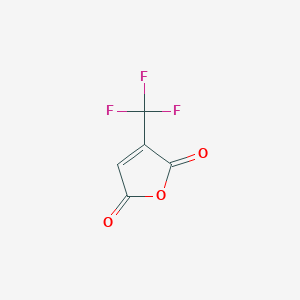 molecular formula C5HF3O3 B1303335 3-(三氟甲基)呋喃-2,5-二酮 CAS No. 700-27-6