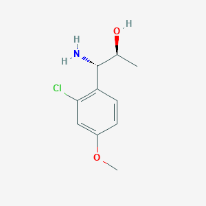 (1S,2S)-1-Amino-1-(2-chloro-4-methoxyphenyl)propan-2-OL