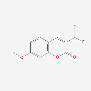 3-(Difluoromethyl)-7-methoxy-2H-chromen-2-one