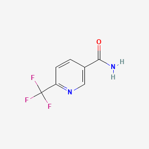 molecular formula C7H5F3N2O B1303338 6-(Trifluoromethyl)nicotinamide CAS No. 386715-35-1