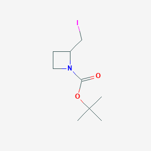 Tert-butyl2-(iodomethyl)azetidine-1-carboxylate