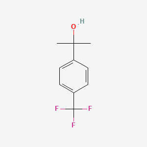 molecular formula C10H11F3O B1303344 2-(4-(Trifluoromethyl)phenyl)propan-2-ol CAS No. 2252-62-2