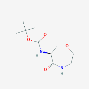 Tert-butyl (S)-(5-oxo-1,4-oxazepan-6-YL)carbamate