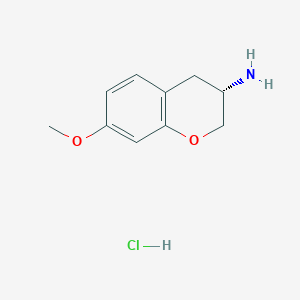 (S)-7-Methoxychroman-3-amine hcl