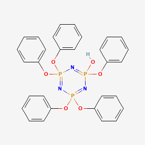 2-Hydroxy-2,4,4,6,6-pentaphenoxy-1,3,5-triaza-2lambda5,4lambda5,6lambda5-triphosphacyclohexa-1,3,5-triene