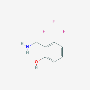 2-(Aminomethyl)-3-(trifluoromethyl)phenol