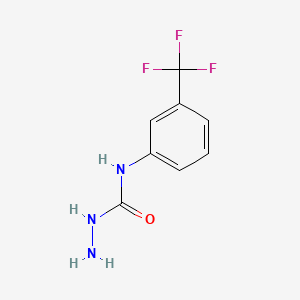 molecular formula C8H8F3N3O B1303354 N-[3-(trifluoromethyl)phenyl]-1-hydrazinecarboxamide CAS No. 448233-17-8