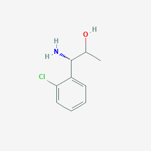 (1S)-1-Amino-1-(2-chlorophenyl)propan-2-OL