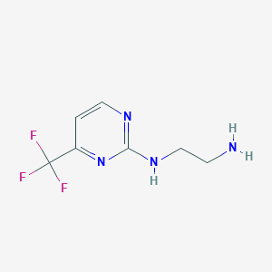 N1-(4-(Trifluoromethyl)pyrimidin-2-yl)ethane-1,2-diamine