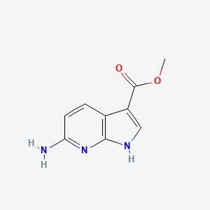 methyl6-amino-1H-pyrrolo[2,3-b]pyridine-3-carboxylate