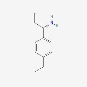 (1S)-1-(4-Ethylphenyl)prop-2-enylamine