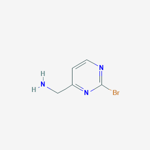 (2-Bromopyrimidin-4-yl)methanamine