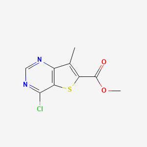 Methyl 4-chloro-7-methylthieno[3,2-D]pyrimidine-6-carboxylate