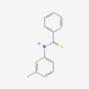 molecular formula C14H13NS B13033839 N-(m-Tolyl)benzothioamide 