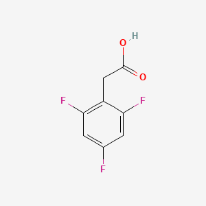 molecular formula C8H5F3O2 B1303384 2,4,6-Trifluorophenylacetic acid CAS No. 209991-63-9